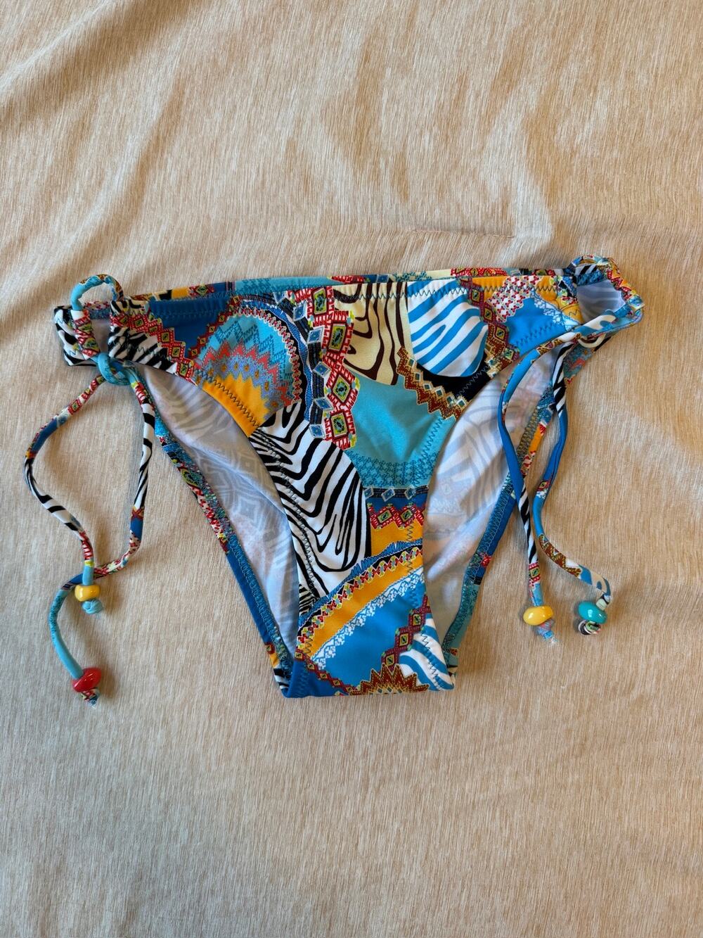 antigel by lise charmel la bomba africa bikini‎ bottoms multicolor size small